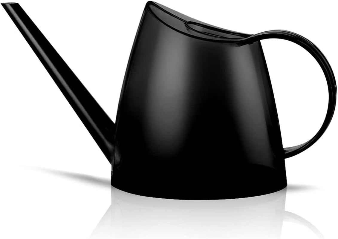 Indoor Watering Can for House Bonsai Plants (1.4L, Black)