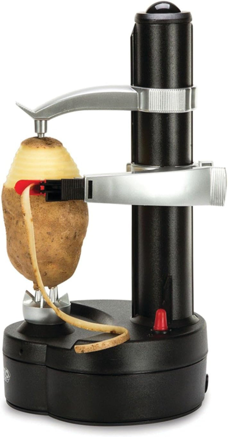 Rotato Express Electric Peeler - 2 Spare Blades - Safe & Easy to Use - Effortlessly Peels Vegetables and Fruit