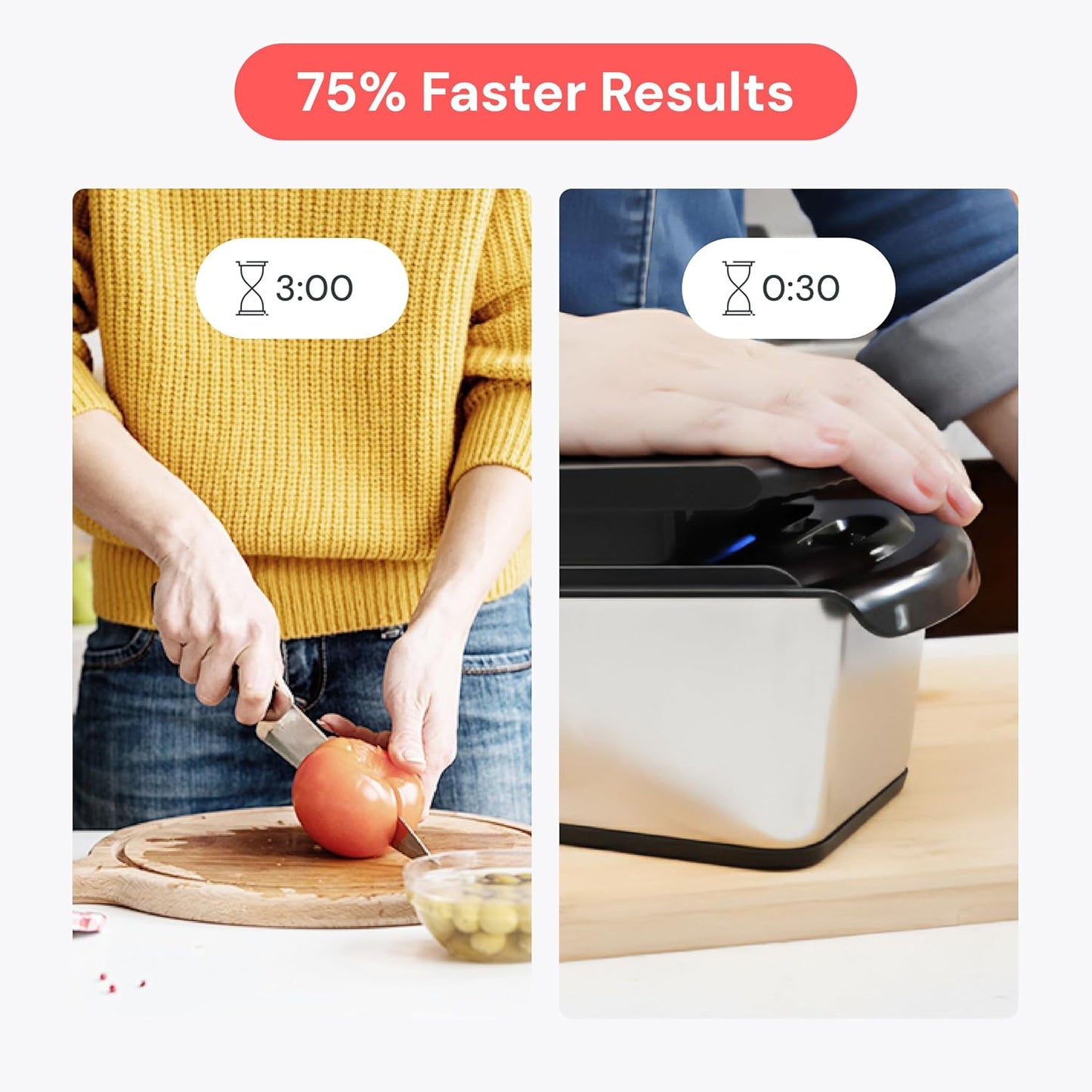 the Original Pro Chopper - Vegetable Chopper and Spiralizer, Food Chopper with Container, Fruit Slicer, Kitchen Gadgets & Gifts, Home Essentials (14 in 1, Silver)