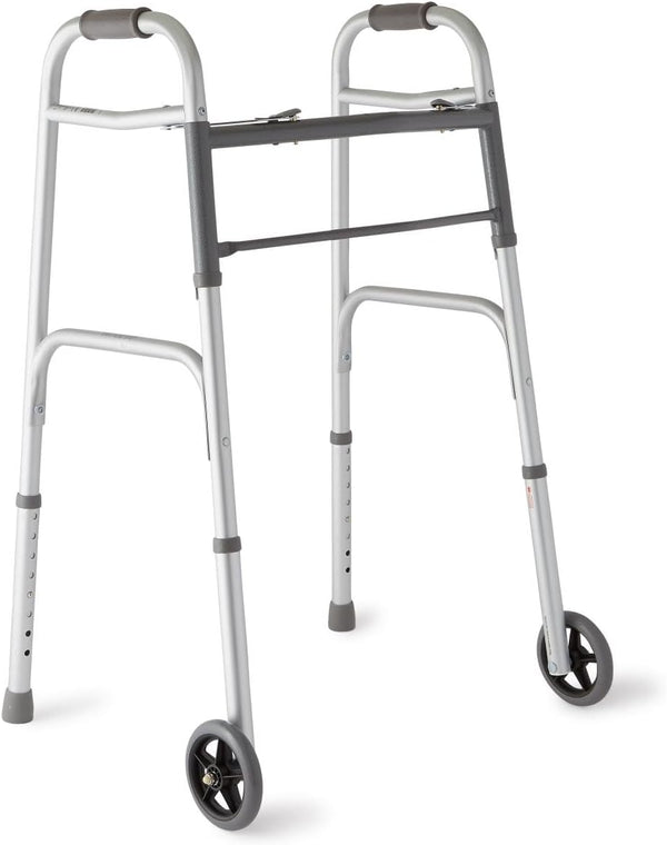 Lightweight Aluminum Walker (With Wheels)