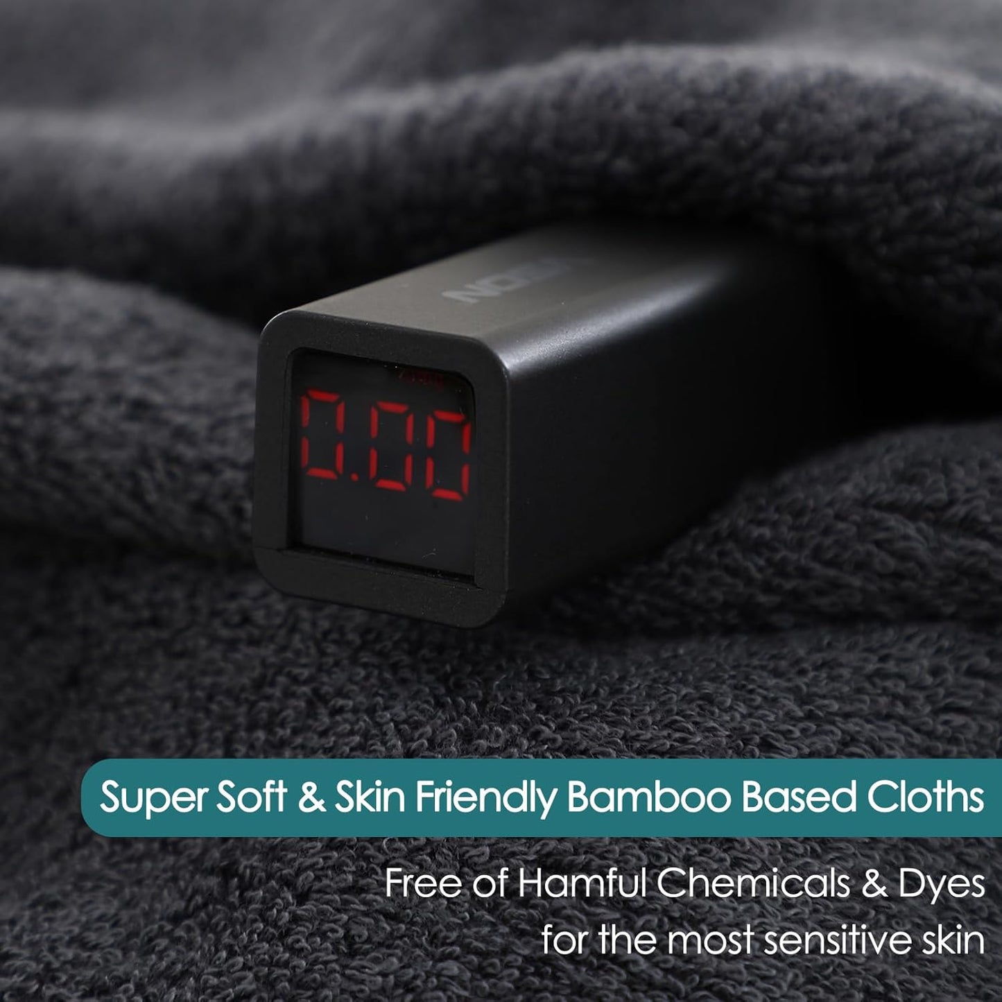 Wash Cloths 6 Pack, Super Soft and Skin Friendly Face Towel for Sensitive Skin, Reusable Washable Makeup Remover Cloth, 10X10 Inch Small Face Washcloth, Easy to Rinse Dark Grey Facial Cleaning Cloths